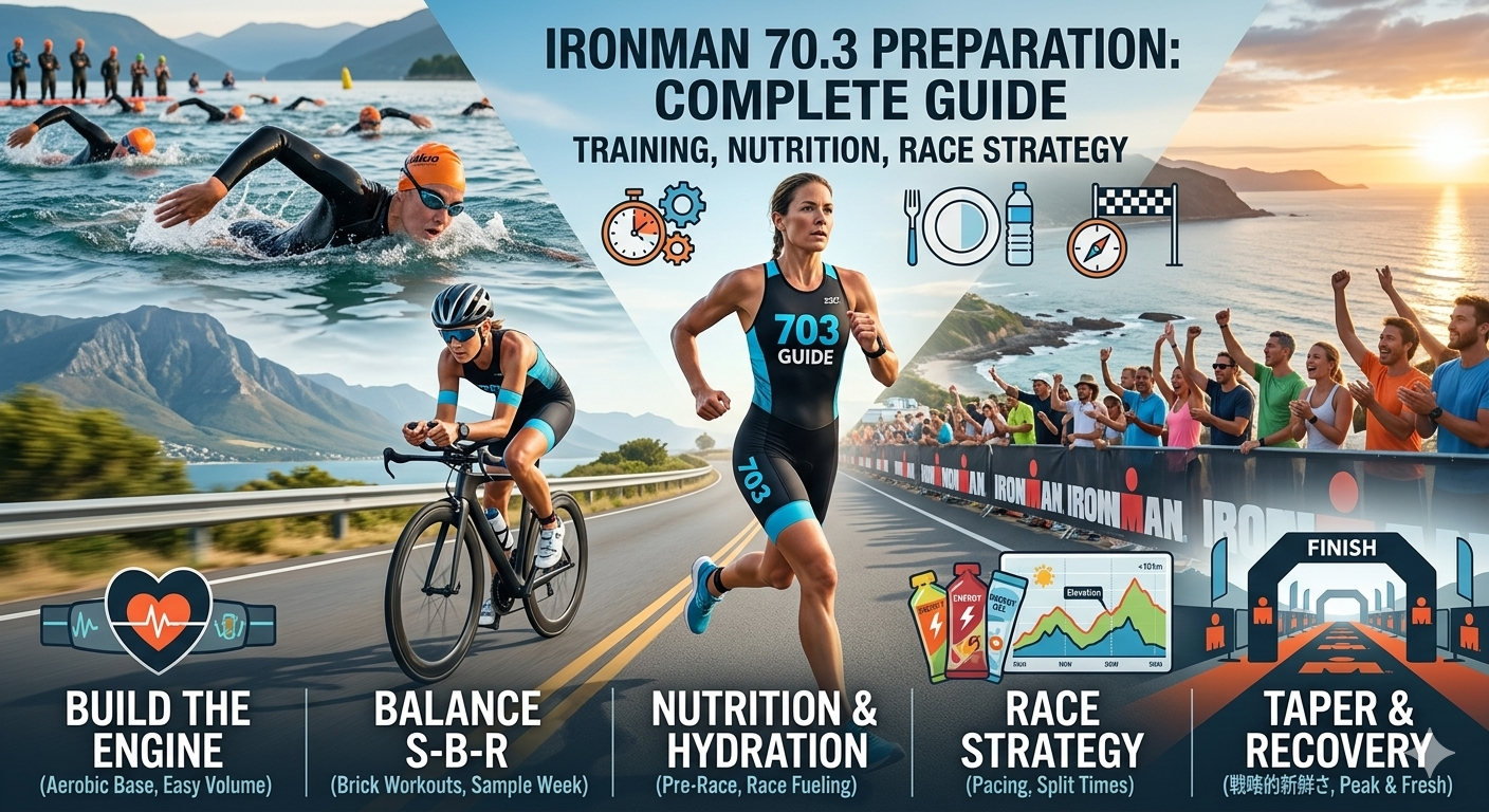 Ironman 70.3 Preparation: Complete Guide to Training, Nutrition, and Race Strategy