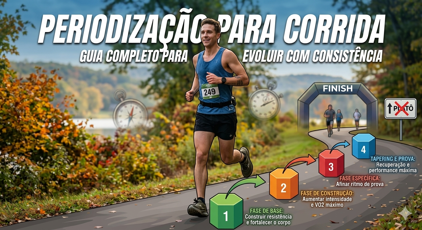 Periodização para Corrida: Guia Completo para Evoluir com Consistência e Evitar Platôs